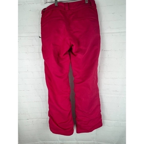 Youth Volcom Frochickidee Ski Pants Bright Pink Pockets Insulated Size XL/14Y - Picture 1 of 6